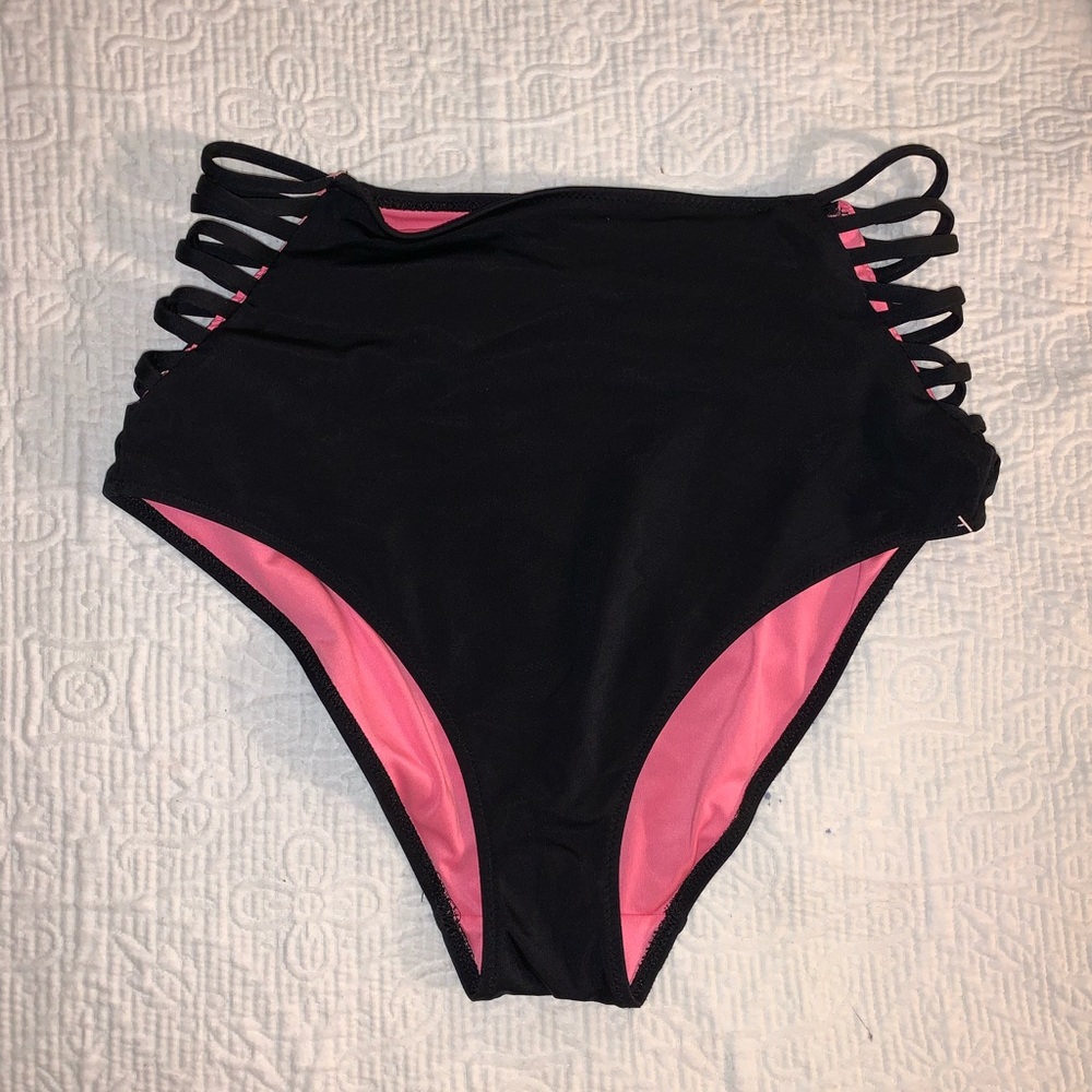 Victoria Secret PINK high waisted swim bottoms